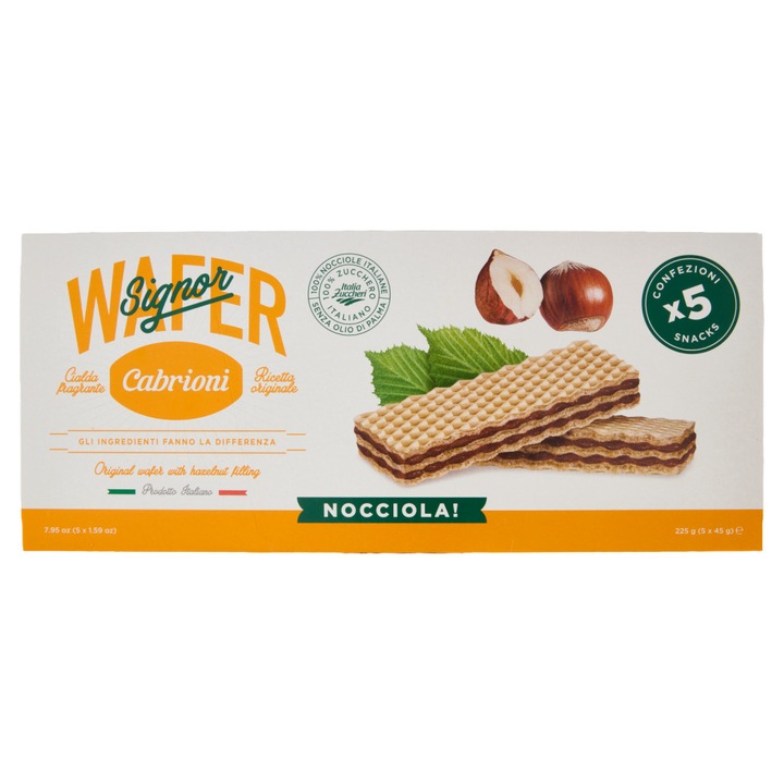 Cabrioni mogyorós nápolyi 225g