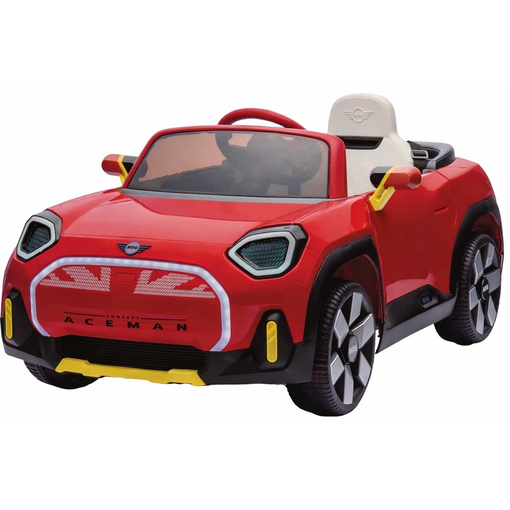 Masinuta Cu Acumulator Mini Concept Aceman Rosu Aimbje1688Rosu