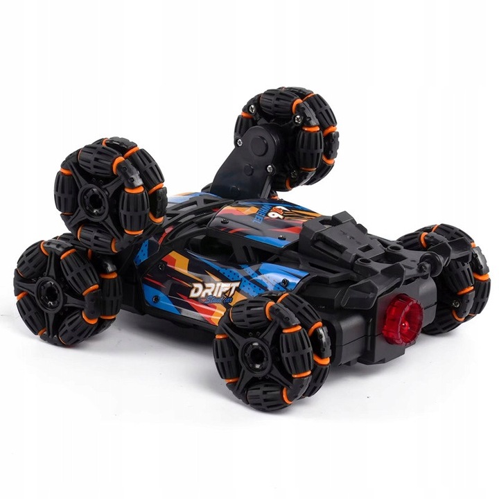 Masina 6x6, ALLNOEL, gesztus- és távirányítós vezérlés, füsthatás, méretek 21x15,5cm