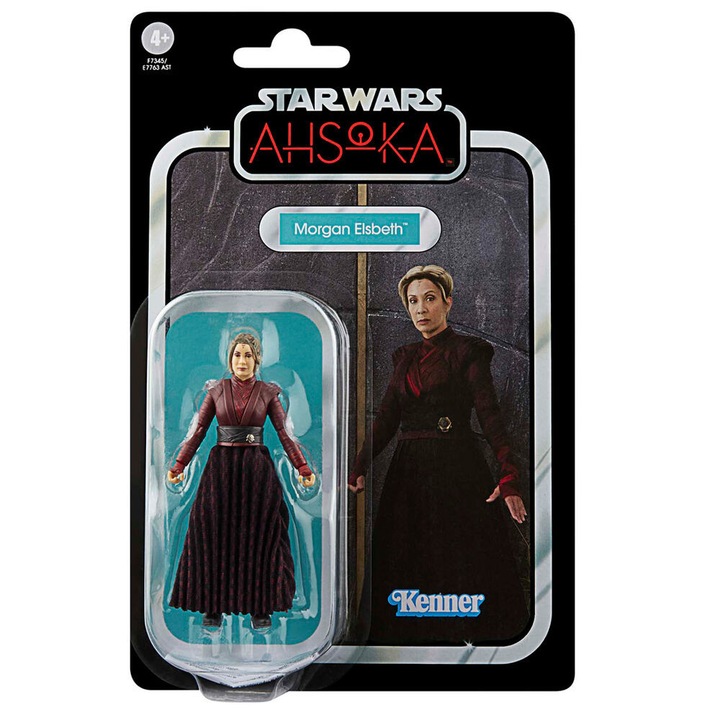Figurina Hasbro Star Wars Ahsoka Morgan Elsbeth 9,5 cm, multicolor, set colectionabil
