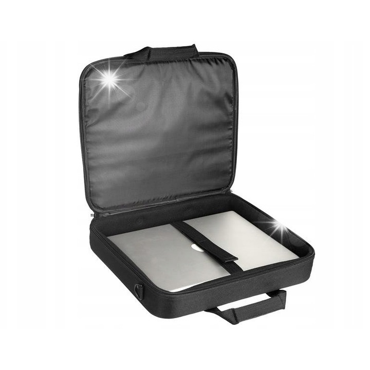 Laptop táska 15,6", Tracer Balance, fekete, mérete 15,6"