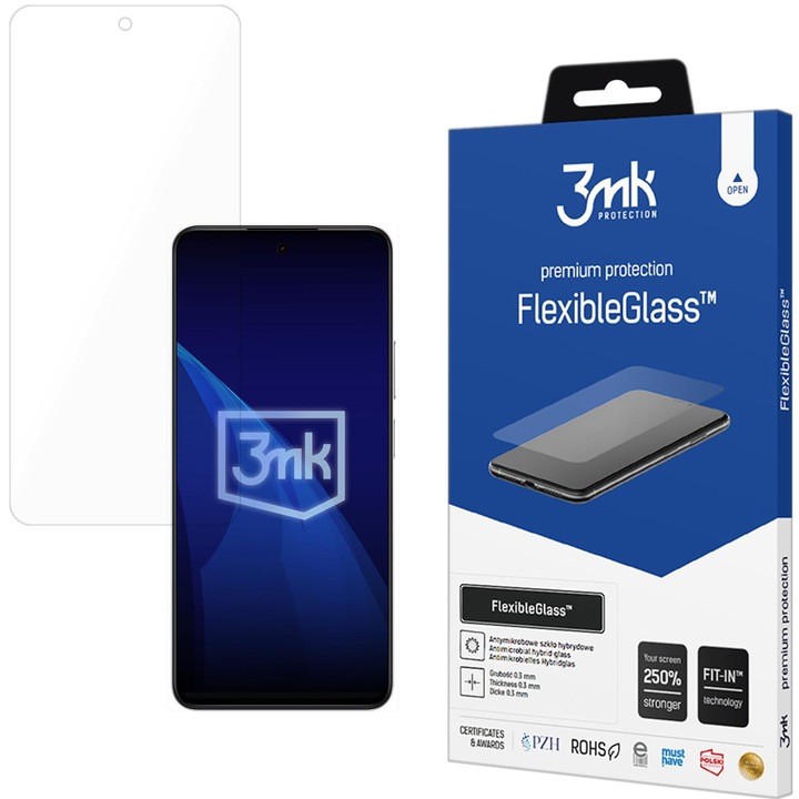 Стъклен протектор, 3Mk Flexibleglass За Realme P3 Lite