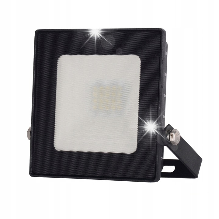 Lampa LED Прожектор 10W 1400lm 4000K IP65, алуминий, 90x90x20mm