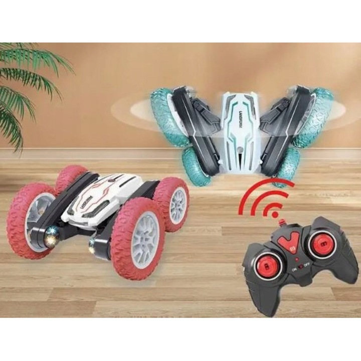 BOUNN 4x4 akrobata távirányítós autó 360 piros