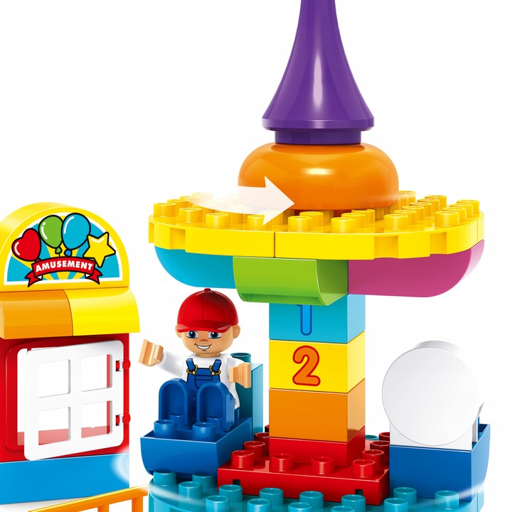 Set de constructie BOUNN, educativ, creativ, pentru copii 3+, multicolor