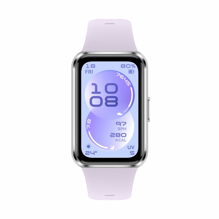 Huawei Band 11 aluminium okoskarkötő, lila