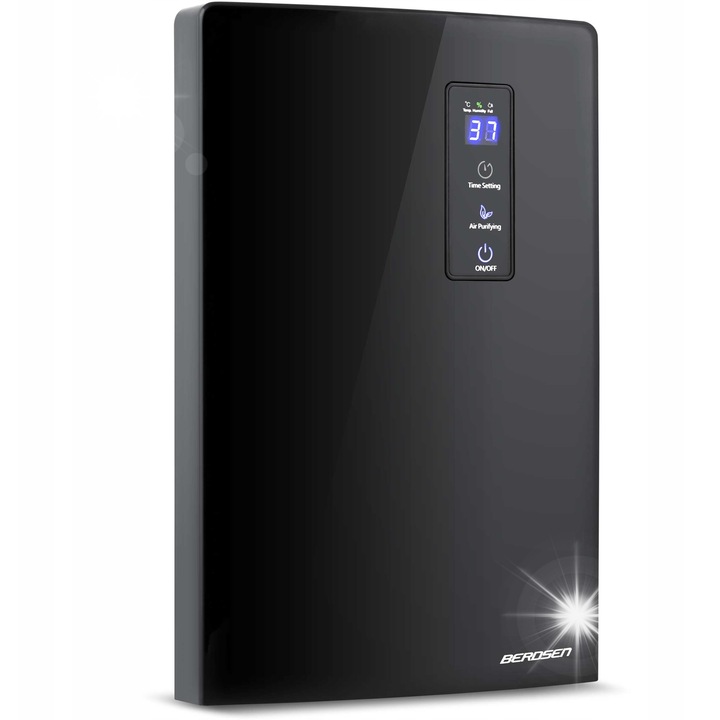 Párátlanító Berdsen BR-20, 700 ml/nap, Peltier technológia, 2000 ml, 24x14x36cm, légtisztító funkcióval