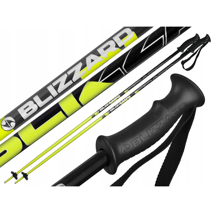 Kije schi Blizzard Allmountain 130cm, sárga, alumínium 6061, 50mm-es tárcsák