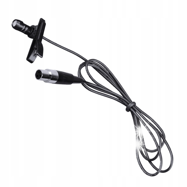 DNA LM-01B lavalier mikrofon, fekete, 95cm, mini XLR