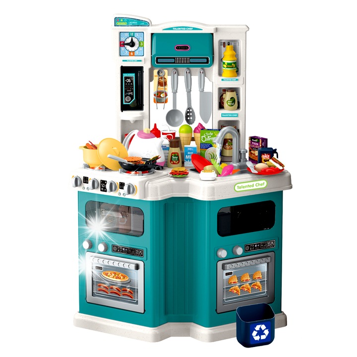 Gyerekkonyha, BOUNN, interaktív oktatókészlet, hang, 109 elem