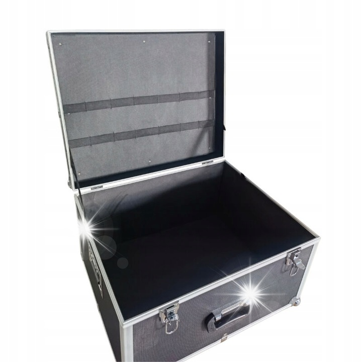 Valiza transport audio DNA CASE 53x43x30, 2 chei, aluminiu, 5mm grosime