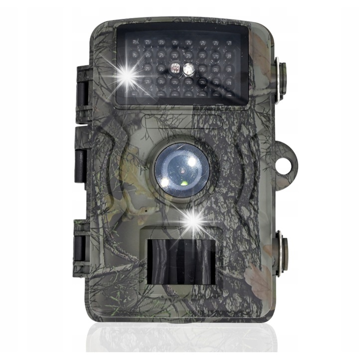 Камера за наблюдение Bounn фотокапан, 16MP, 1080p, IP66, комплект със слънчев кабел 3м