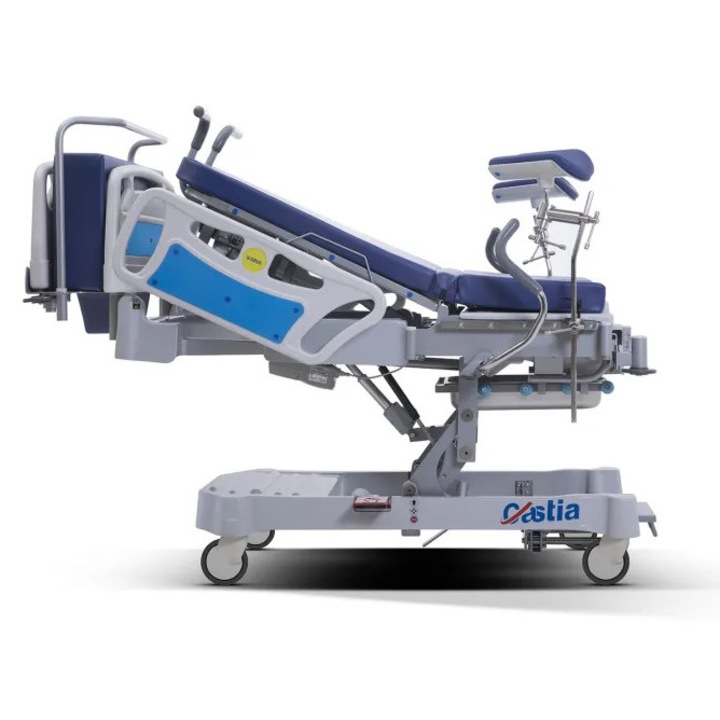 Pat pentru naștere, Golden Protect, electric, reglaje Hi-Low și Trend/Rev. Trend, dimensiuni 234x100cm