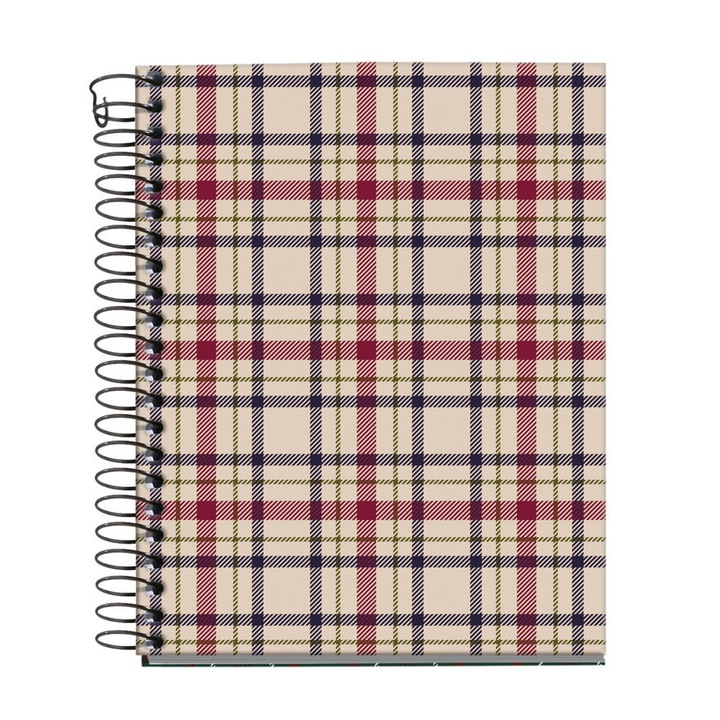 Caiet cu 100 file si coperta din carton colectia Nessie Highland Days