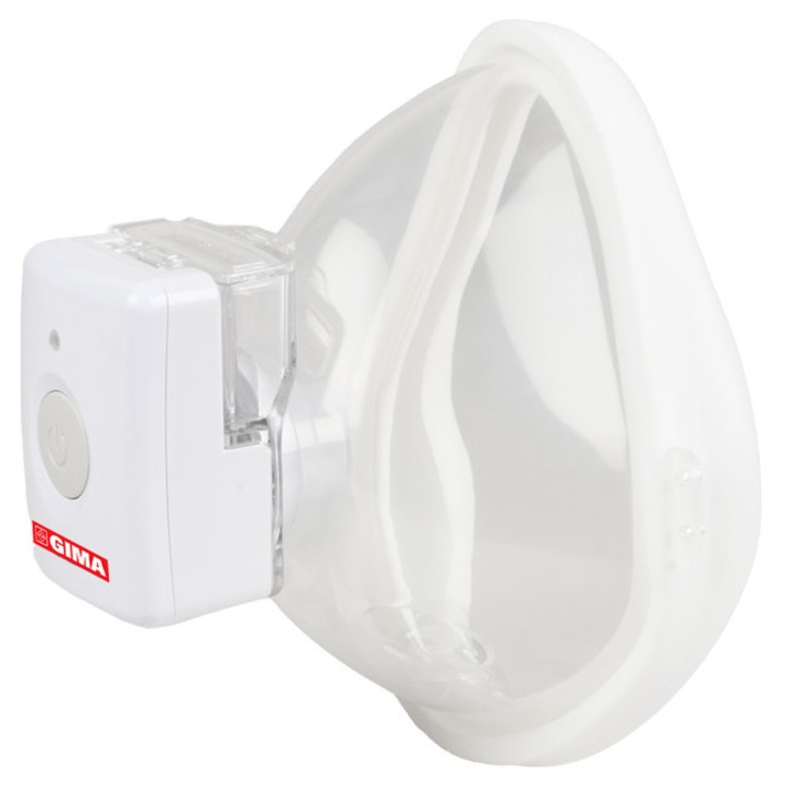 Nebulizator ultrasonic de buzunar furnizat cu masca pentru adulti si pentru copii, GIMA