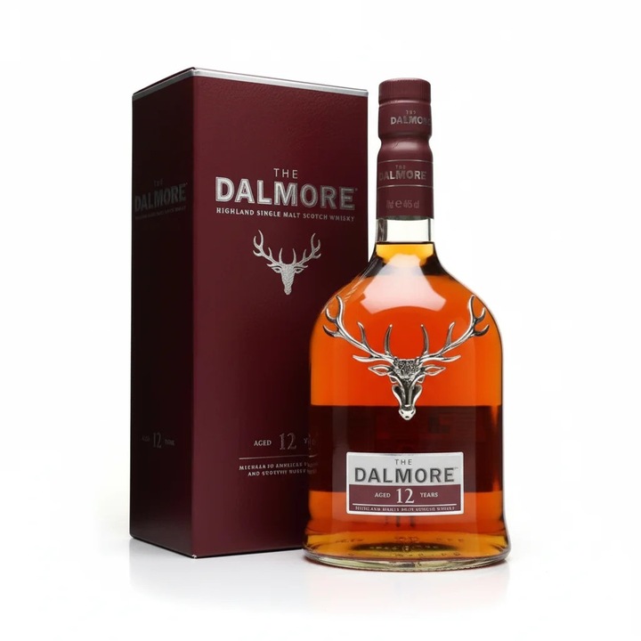 Whisky Dalmore 12 Ani, 40%, 0.7L
