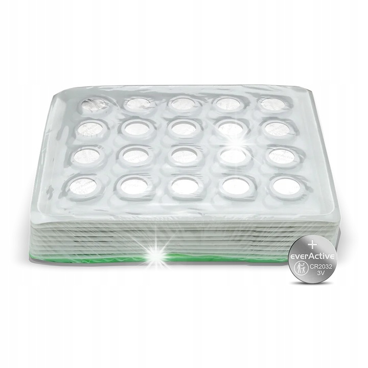 Baterie litium CR2032, 200 bucati, 3V, 20x3.2mm, capacitate 220mAh