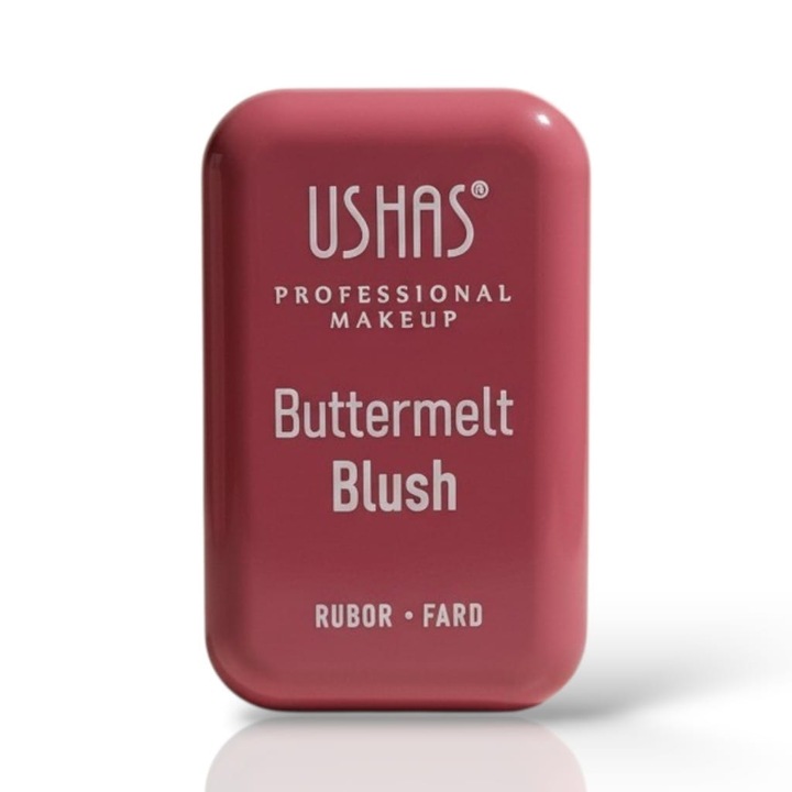 Arcpirosító USHAS Buttermelt Blush – Matt textúra, természetes finish, hosszantartó, Szín 03