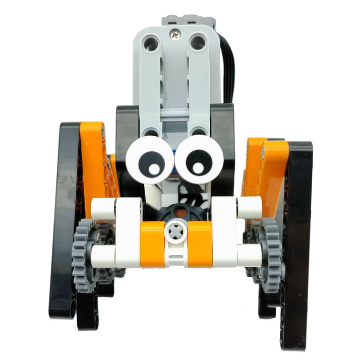 Set de construcție, ISSNW, robot cu 6 picioare, 250 piese, multicolor, pentru copii de 6 ani