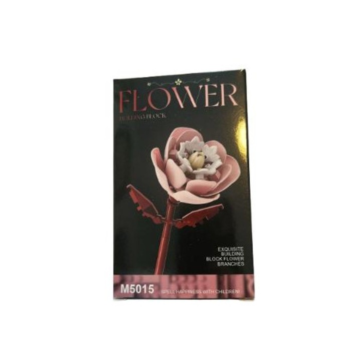 Floare decorativa Bujor roz deschis