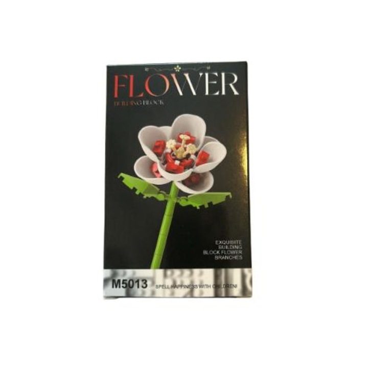 Декоративно цвете бяла камелия