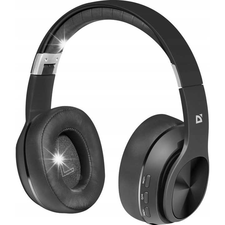 PC fejhallgató, Defender, fekete