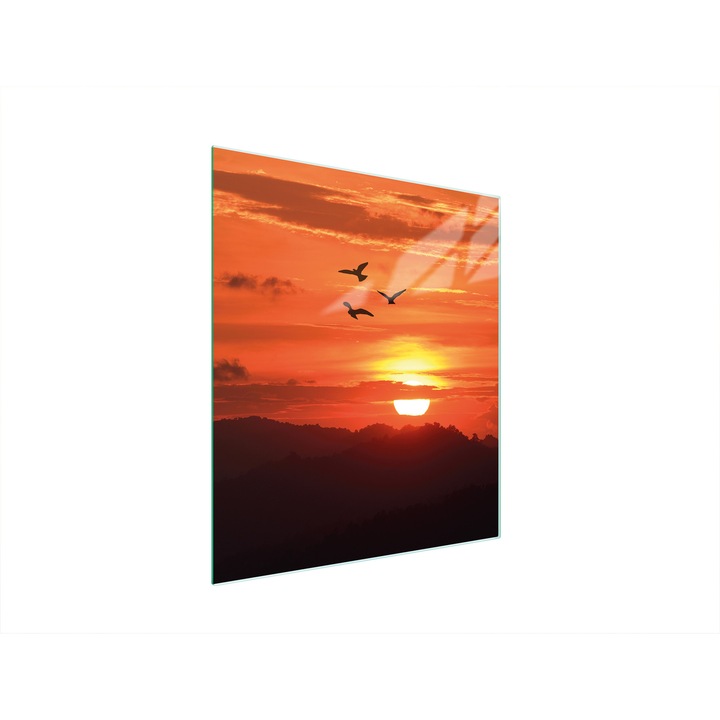 Konyhai hátfal, TMK ArtDeko, üveg, 45x52cm, főzőlap védelem, modern design