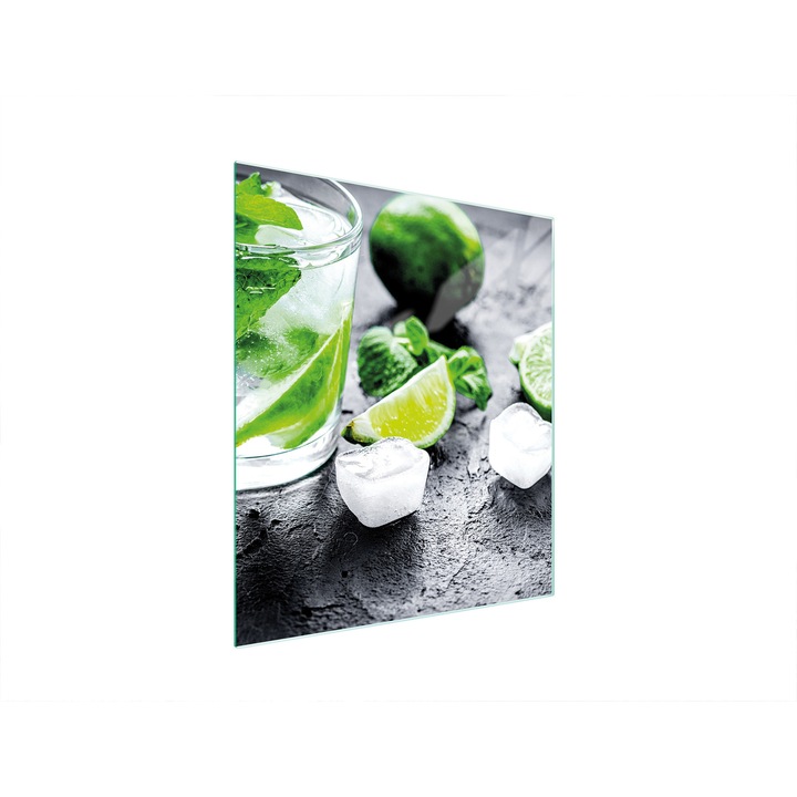 TMK ArtDeko üveg főzőlap védő, 45x52 cm, modern design, könnyen tisztítható, többszínű