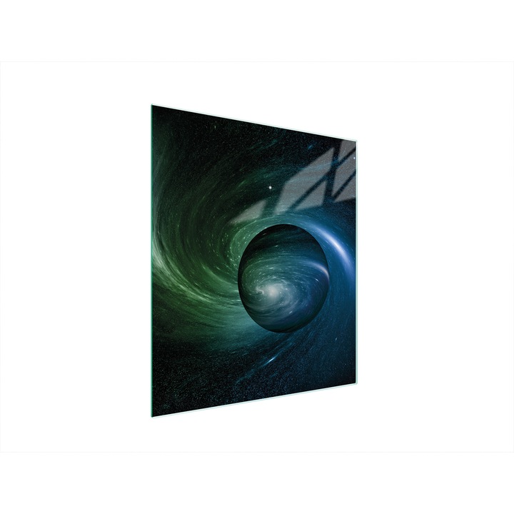 TMK ArtDeko üveg tűzhelyvédő lap, 45x52 cm, többszínű, sokoldalú felhasználás