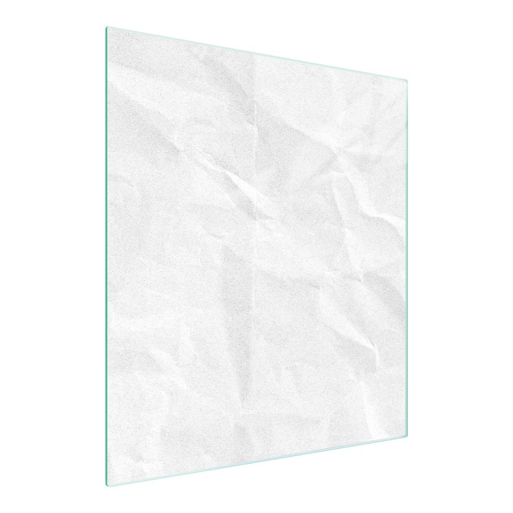 Konyhai hátfal, TMK ArtDeko, üveg, 45x52cm, fehér, multifunkcionális