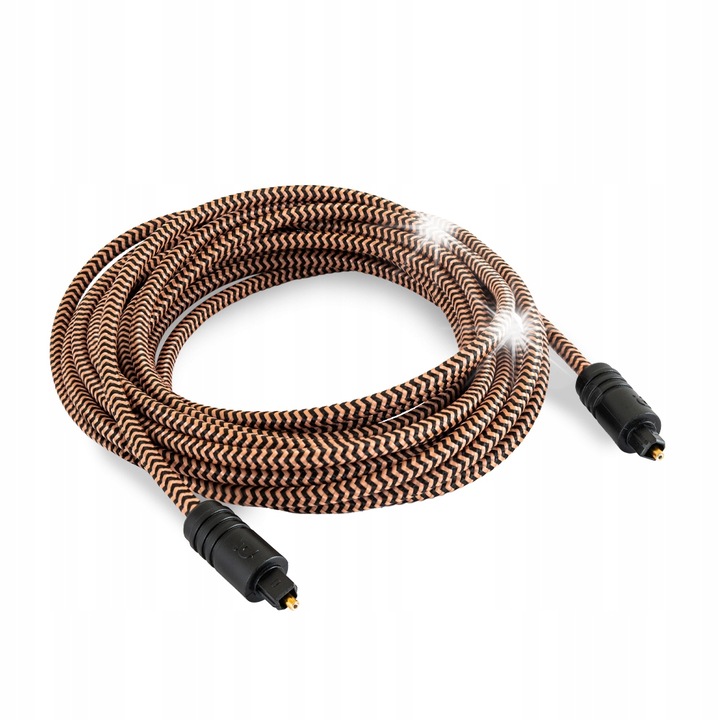 Proson Arctic 3m TosLink optikai kábel, optikai szál, PVC védelem