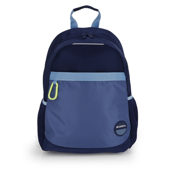 Rucsac Gabol Whisper, Un compartiment, Material rezistent la apă, 31 x 41 x 16 cm, Albastru