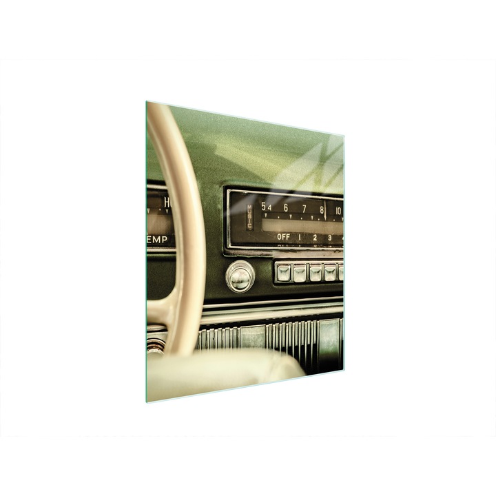 TMK ArtDeko üveg védőtálca 45x52 cm, többfunkciós, magas hőmérsékletnek ellenálló, modern design