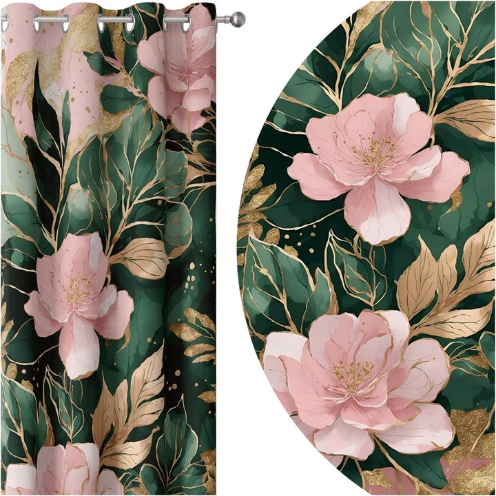 Perdea Cu Inele, Homeview, Zap271, 140X250, Multicolor