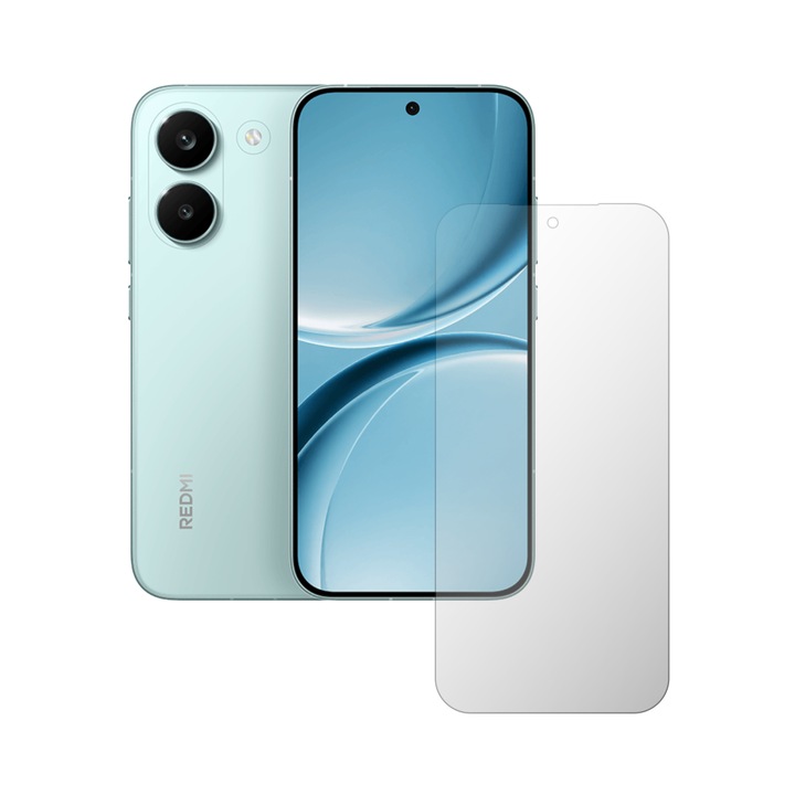 Протектор за екран Folie24, за Xiaomi Redmi Turbo 5, 1X Ultra-Clear с пълно покритие на дисплея Full-Display, залепващ, гъвкав със самовъзстановяване