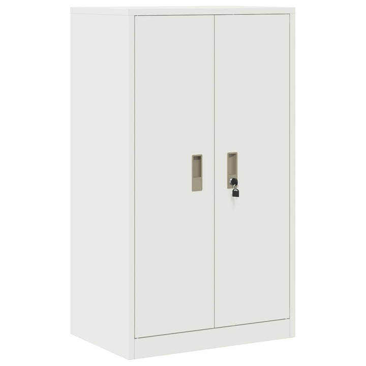 Dulap de depozitare vidaXL, Alb 60 x 40 x 105 cm Otel
