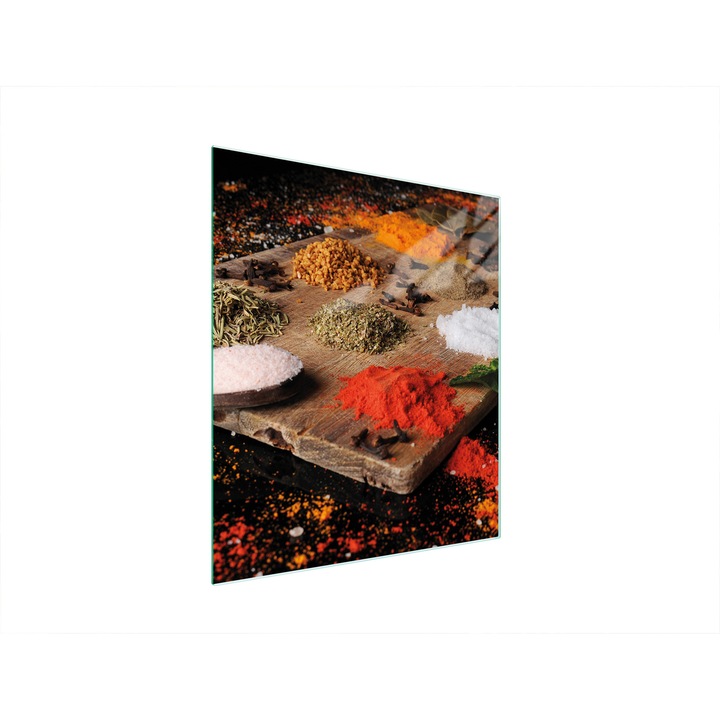 Konyhai hátfal, TMK ArtDeko, üveg, 45x52 cm, főzőlap védelem, modern design