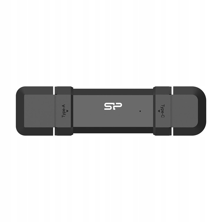 Memorie USB Silicon Power DS72 500GB, USB-C/USB 3.2, 10,4x21,3x80,9mm, fekete