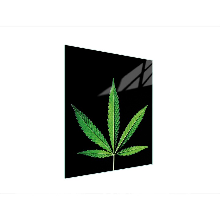 Placa aragaz, TMK ArtDeko, sticla, 45x52cm, protectie pentru plita de gatit, design modern