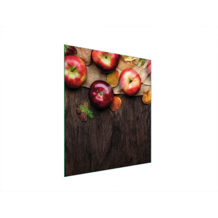 Konyhai hátfal, TMK ArtDeko, üveg, 45x52cm, modern design, főzőlap védelem