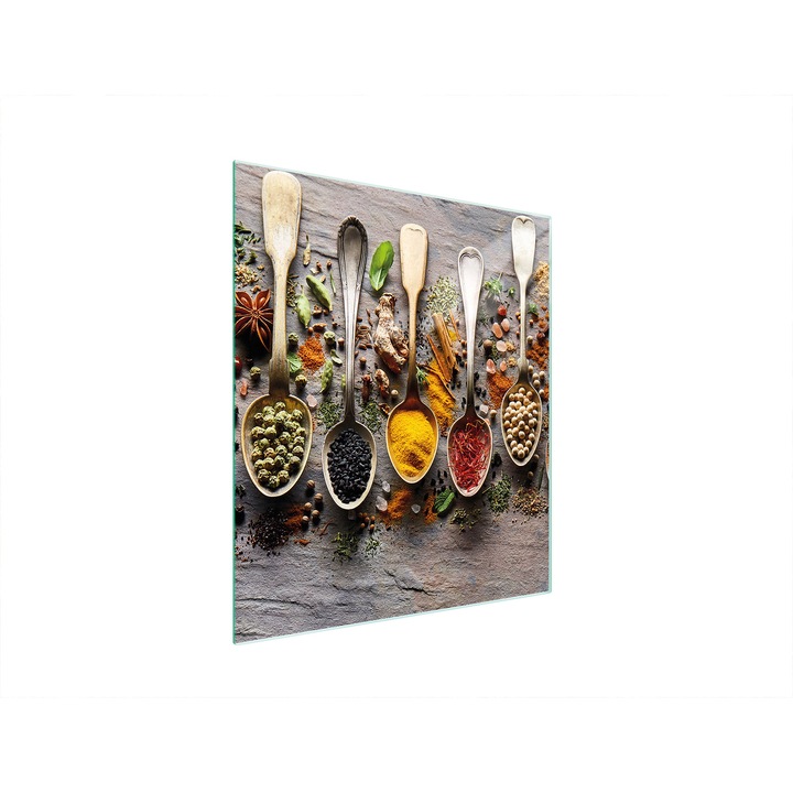 Konyhai hátfal, TMK ArtDeko, üveg, 45x52cm, főzőlap védelem, modern design