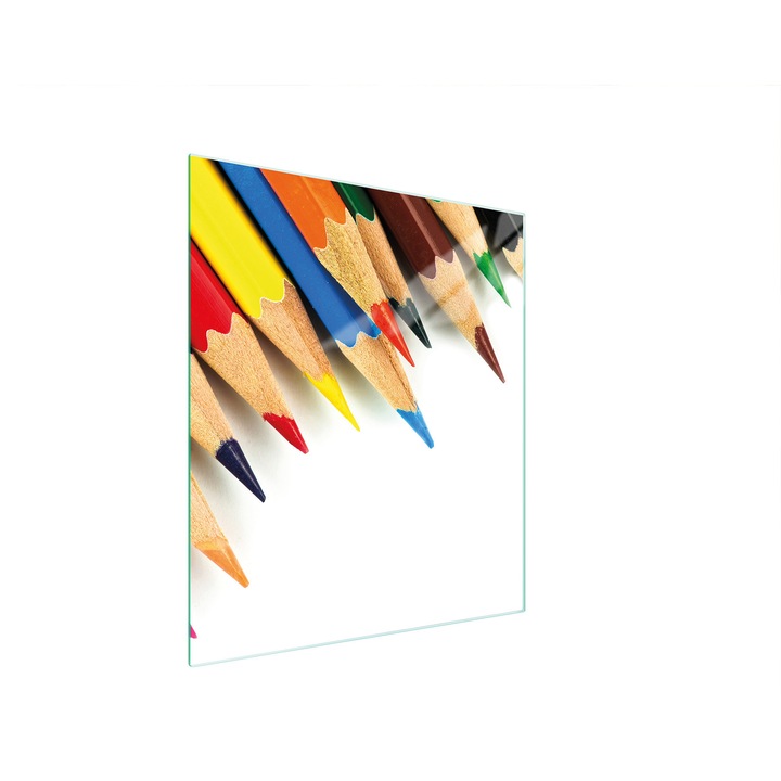 Konyhai hátfal, TMK ArtDeko, üveg, 45x52cm, többszínű