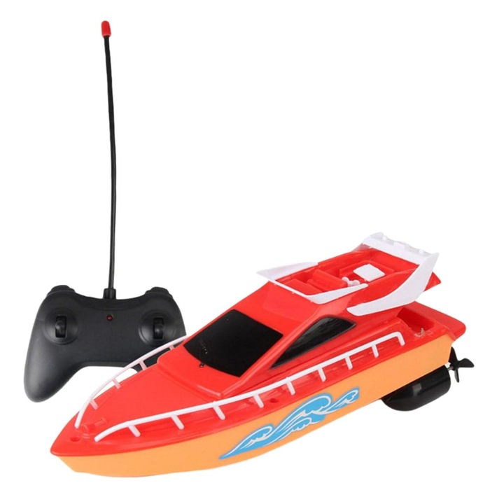 Barcă cu motor sportivă RC cu telecomandă Wavebreaker