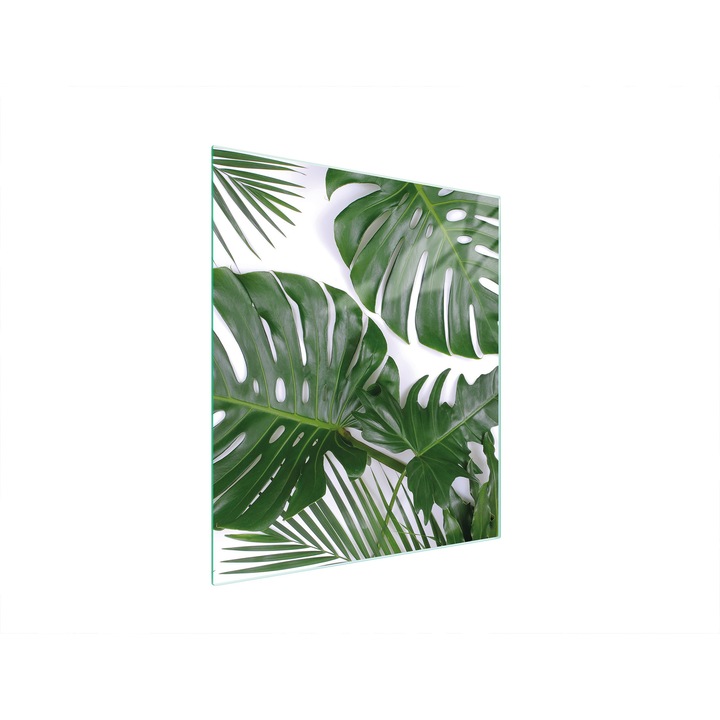 Konyhai hátfal, TMK ArtDeko, üveg, 45x52 cm, modern design, főzőlap védelem