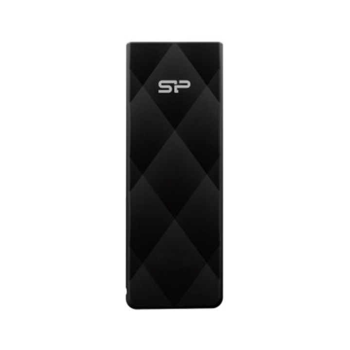 Memorie USB, Silicon Power, Blaze B20, 16 GB, USB3.0, Negru