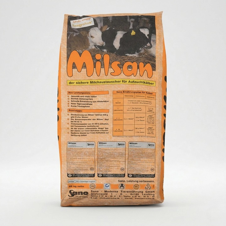 Lapte Praf pentru Vitei Sano Milsan® – Formula Premium cu Probiotice