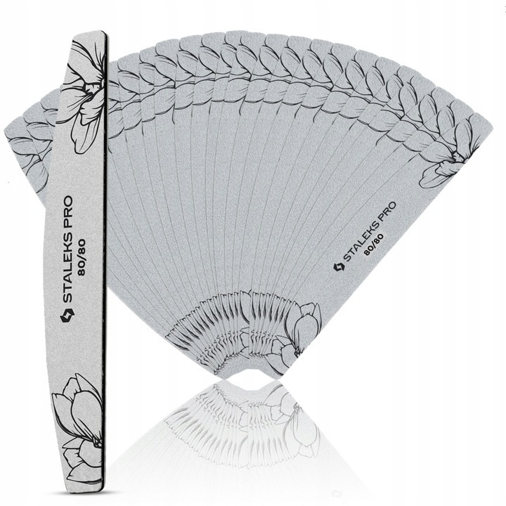 Set 50x Pile cosmetice Staleks mineral 80x80mm