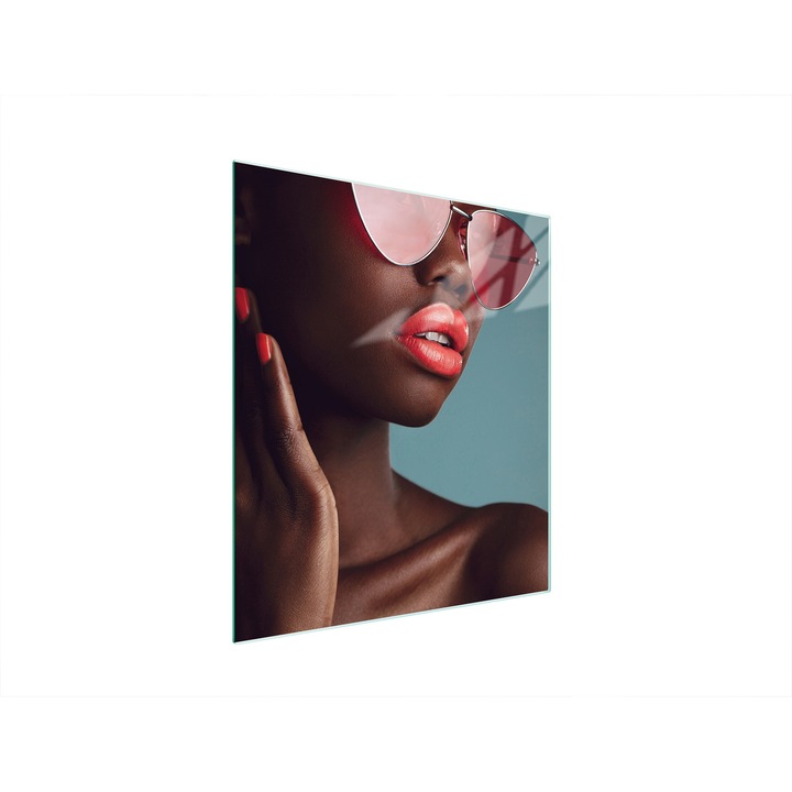 Konyhai hátfal, TMK ArtDeko, üveg, 45x52cm, főzőlapvédő, modern design