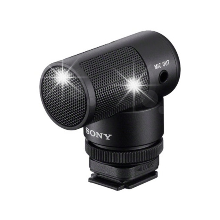 Mikrofon SONY ECM-G1, szuperkardioid, vezeték nélküli, fekete, teljes készlet