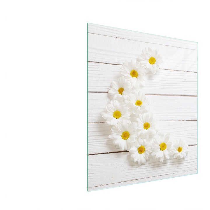 TMK ArtDeko üveg főzőlapvédő, 45x52 cm, többszínű, sokoldalú felhasználás